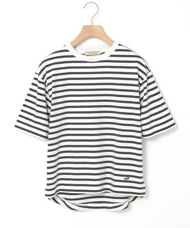 天竺 ボーダー Tシャツ