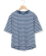 天竺 ボーダー Tシャツ