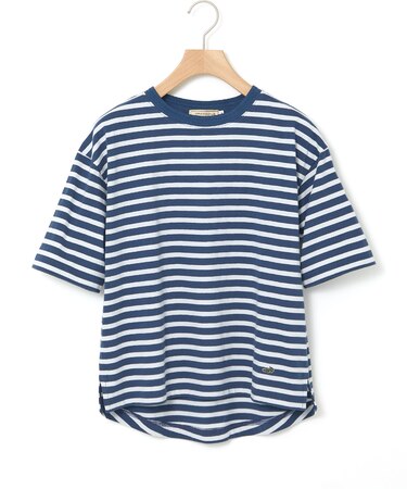天竺 ボーダー Tシャツ