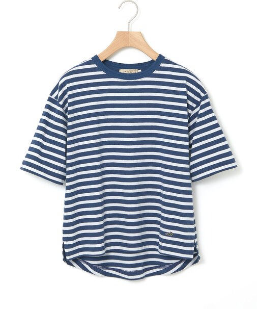天竺 ボーダー Tシャツ