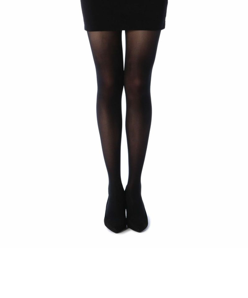 満足　タイツ 無地 40デニール