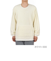 fukuske FUN　フリース長袖トップスポケット付き