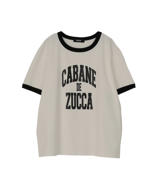 ZUCCa - 【ZUCCA】24SS CZ42JK971 リンガーロゴT半袖Tシャツ ブランド古着】ZUCCA / ズッカ 24SS CZ42JK971 リンガーロゴT