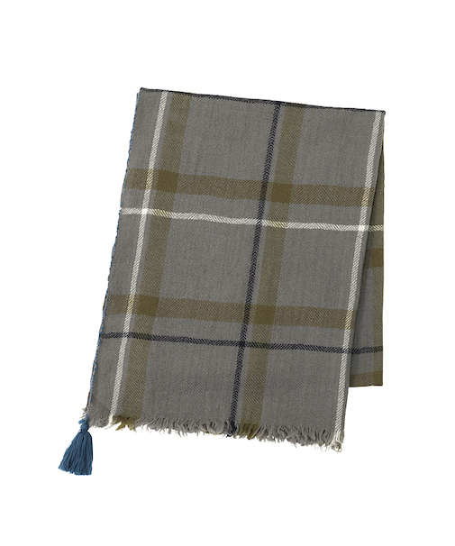 ウォームチェックストール