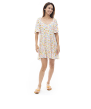 【OUTLET】BILLABONG レディース TAKE A CHANCE ミニワンピース 【2024年春夏モデル】