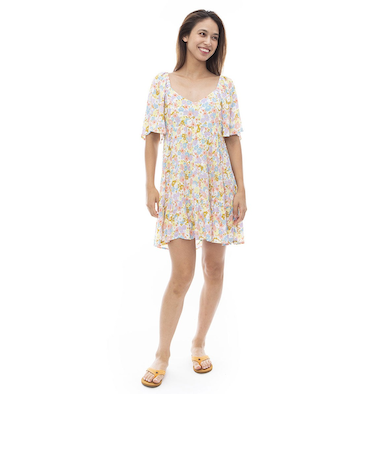 【OUTLET】BILLABONG レディース TAKE A CHANCE ミニワンピース 【2024年春夏モデル】