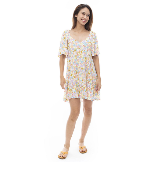 【OUTLET】BILLABONG レディース TAKE A CHANCE ミニワンピース 【2024年春夏モデル】
