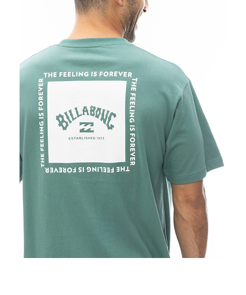 【OUTLET】BILLABONG メンズ ARCH SQUARE Tシャツ 【2024年春夏モデル】