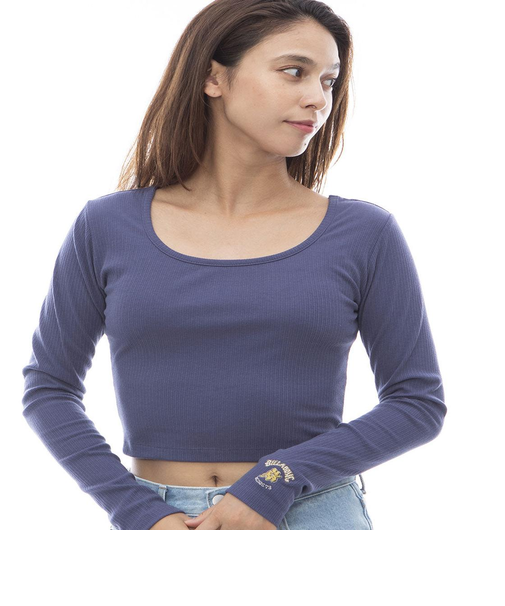 【OUTLET】【直営店限定】BILLABONG レディース 2WAY BABY FIT LS TEE ロンT 【2024年春夏モデル】