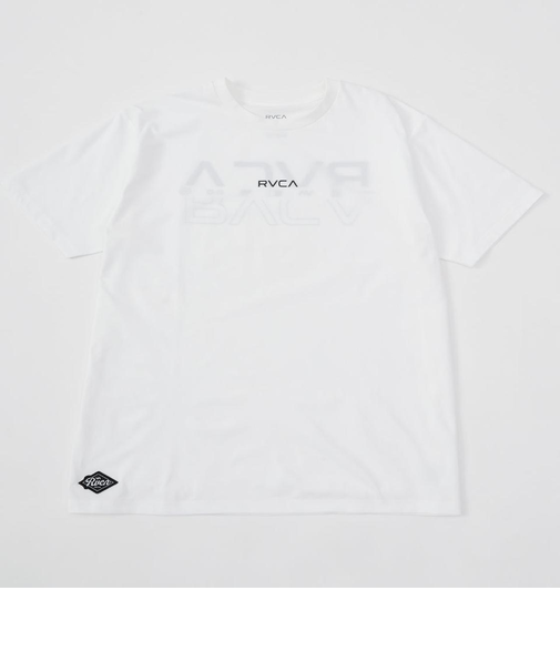 【OUTLET】RVCA メンズ 【AZUL】 【SURF TEE】 DOUBLE RVCA SPLIT SS ラッシュガード 【2024年夏モデル】