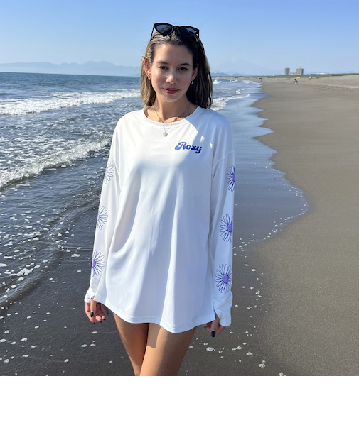 【ROXY ロキシー 公式通販】ロキシー（ROXY）【OUTLET】Roxy FEEL FREE L/S RASH ラッシュガード