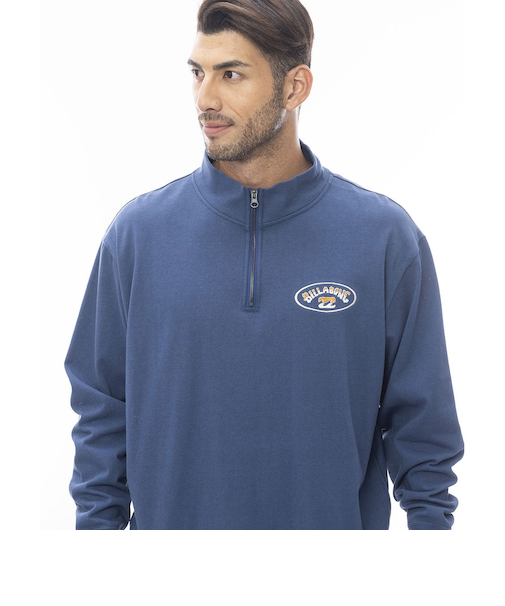 【OUTLET】BILLABONG メンズ HALF ZIP トレーナー 【2024年春夏モデル】