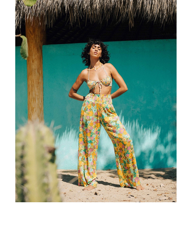 【OUTLET】BILLABONG レディース NEW WAVES 2 ロングパンツ 【2024年春夏モデル】