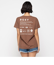 【ROXY ロキシー 公式通販】ロキシー（ROXY）【OUTLET】Roxy HERITAGE LOGOS ウィメンズ 半袖Tシャツ ヒストリカルロゴ