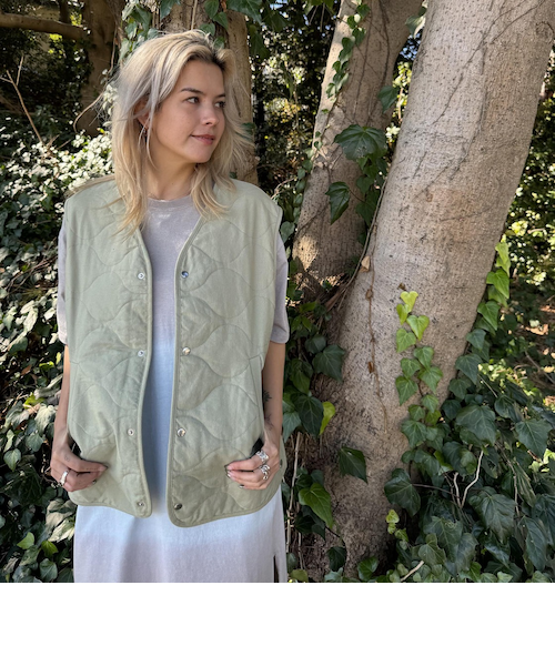 マンシング　グレーキルティングベスト ROXY ロキシー 公式通販】ロキシー（ROXY）【OUTLET】【直営店