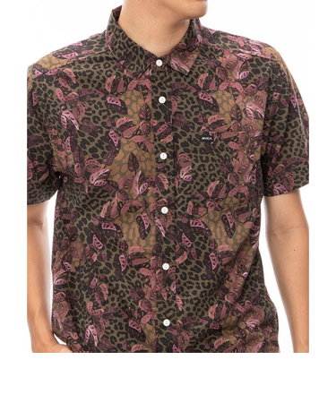 【RVCA ルーカ公式通販】ルーカ (RVCA)【OUTLET】RVCA メンズ ANYTIME SS ショートスリーブシャツ 【2024年春夏モデル】