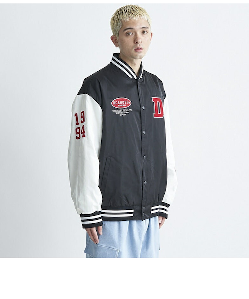 【DC ディーシー公式通販】ディーシー (DC SHOES)【OUTLET】DC Shoes 24 STUDIUM JACKET スタジャン メンズ
