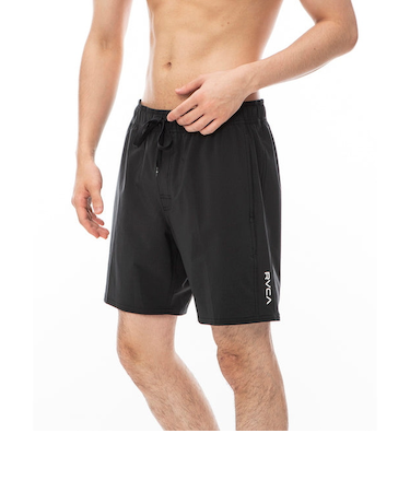 【OUTLET】RVCA メンズ PERRY MIX BS ボードショーツ/サーフトランクス BKB【2024年春夏モデル】