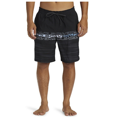 【OUTLET】Quiksilver EVERYDAY WORDBLOCK VOLLEY 19 ボードショーツ メンズ