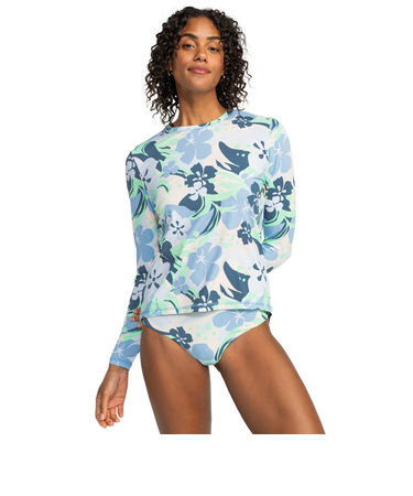 【ROXY ロキシー 公式通販】ロキシー（ROXY）【OUTLET】Roxy SEA SKIPPIN PT LS LYCRA ラッシュガード