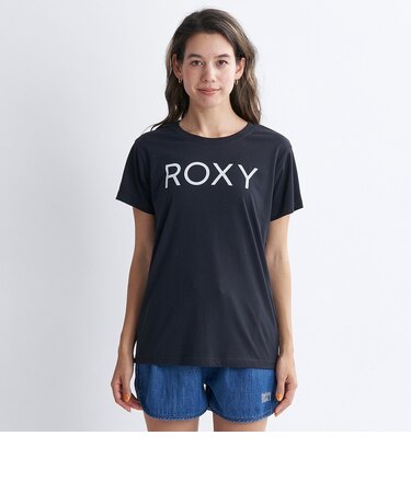 【ROXY ロキシー 公式通販】ロキシー（ROXY）【OUTLET】Roxy SPORTS ウィメンズ 半袖Tシャツ 丈短め ROXYロゴ