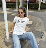 【ROXY ロキシー 公式通販】ロキシー（ROXY）【OUTLET】Roxy SPORTS ウィメンズ 半袖Tシャツ 丈短め ROXYロゴ