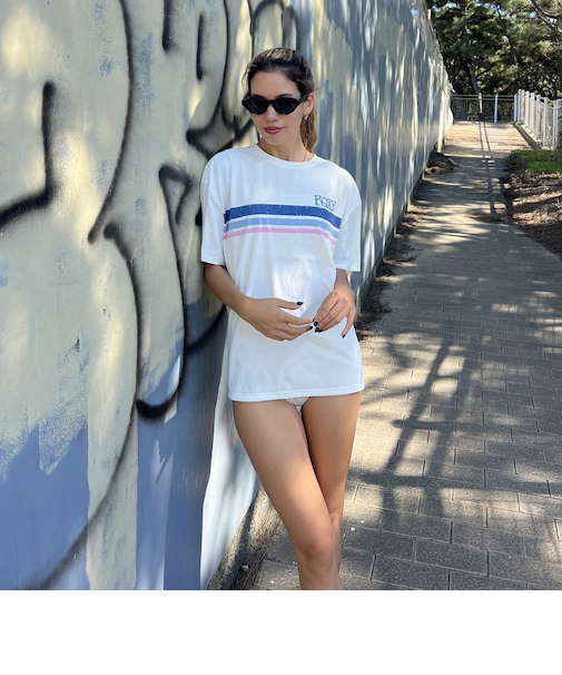 【ROXY ロキシー 公式通販】ロキシー（ROXY）【OUTLET】Roxy RETRO 90'S RASH ラッシュガード