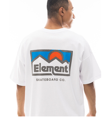 【OUTLET】ELEMENT メンズ OUTDOOR SS Tシャツ WHT 【2024年春夏モデル】