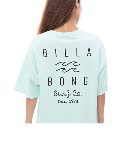 【OUTLET】BILLABONG レディース SOFT CLEAN LOGO LOOSE TEE Ｔシャツ 【2024年春夏モデル】
