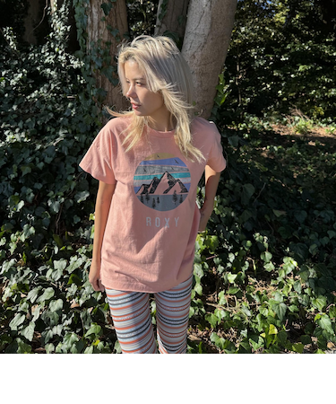 【ROXY ロキシー 公式通販】ロキシー（ROXY）【OUTLET】Roxy UVカット 抗菌防臭 Tシャツ GREENFIELD