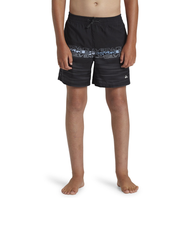 【OUTLET】Quiksilver EVERYDAY WORDBLOCK VLY YTH 14 キッズ ボードショーツ