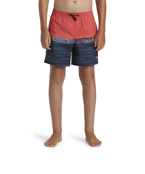 【OUTLET】Quiksilver EVERYDAY WORDBLOCK VLY YTH 14 キッズ ボードショーツ