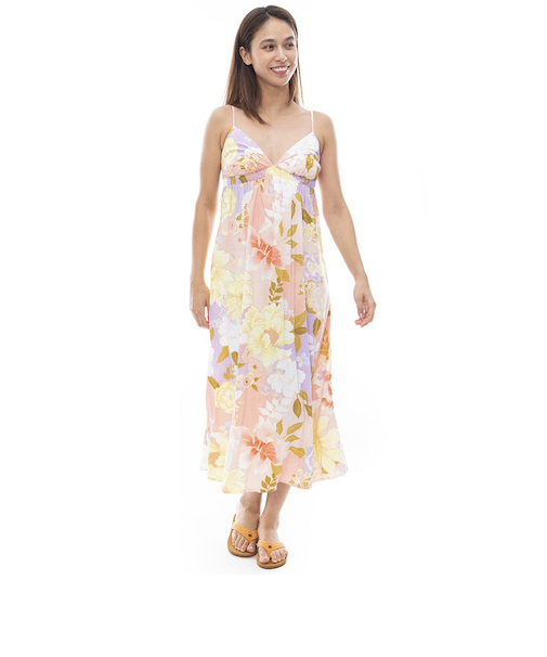 【OUTLET】BILLABONG レディース SUNSET SKIES ロングワンピース 【2024年春夏モデル】