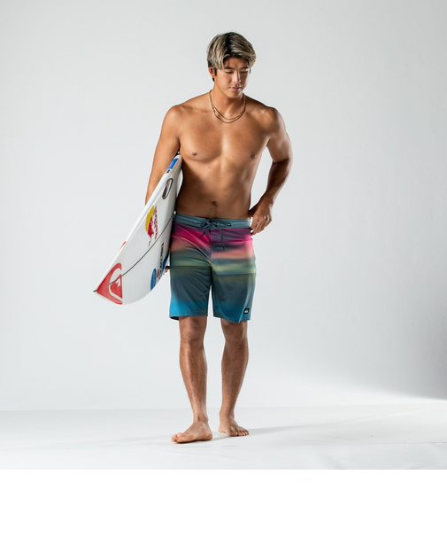 【OUTLET】Quiksilver HIGHLINE STRAIGHT LEG 19 ボードショーツ メンズ