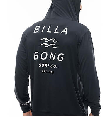 【OUTLET】BILLABONG メンズ RASH ZIP HOOD ラッシュガード 【2024年春夏モデル】