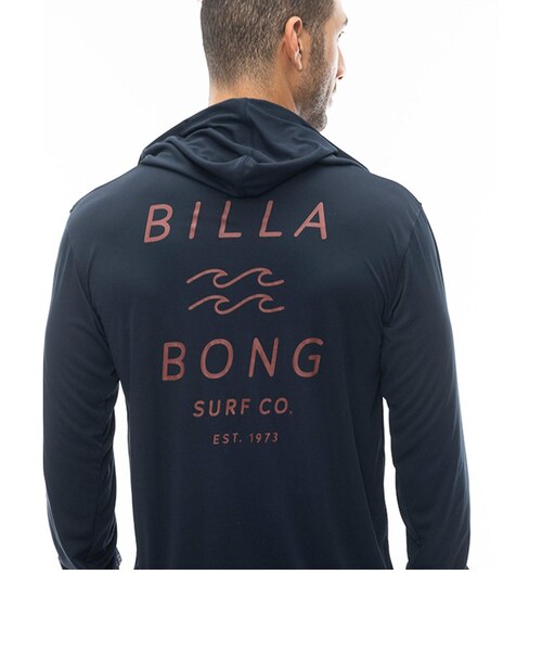 OUTLET】BILLABONG メンズ RASH ZIP HOOD ラッシュガード 【2024年春夏