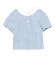 【ROXY ロキシー 公式通販】ロキシー（ROXY）【OUTLET】Roxy RAINBOW MOUNTAIN ウィメンズ 半袖Tシャツ 丈短め