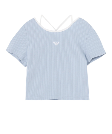 【ROXY ロキシー 公式通販】ロキシー（ROXY）【OUTLET】Roxy RAINBOW MOUNTAIN ウィメンズ 半袖Tシャツ 丈短め