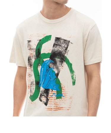 【OUTLET】【直営店限定】RVCA メンズ 【MARK OBLOW】 OBLOW WOODCUT SS Ｔシャツ 【2024年夏モデル】