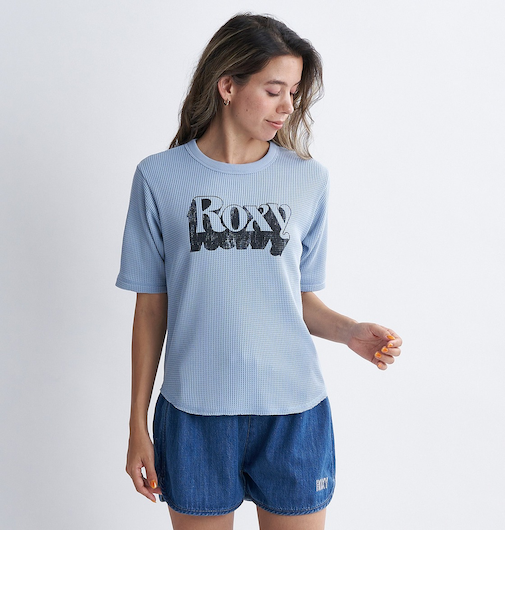 【OUTLET】Roxy HUGGABLE TEE ウィメンズ 半袖Tシャツ ROXYロゴ フィットネス スポーツ