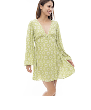 【OUTLET】BILLABONG レディース BE FREE ミニワンピース 【2024年春夏モデル】