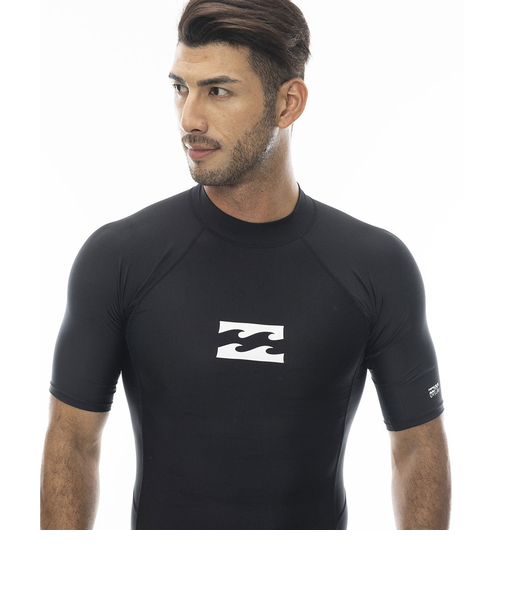 【OUTLET】BILLABONG メンズ HI NECK SS ラッシュガード 【2024年春夏モデル】