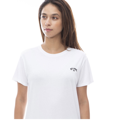 【OUTLET】BILLABONG レディース ONE POINT ARCH LOGO TEE Ｔシャツ 【2024年春夏モデル】