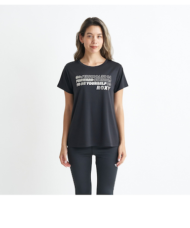 【ROXY ロキシー 公式通販】ロキシー（ROXY）【OUTLET】Roxy BE YOURSELF ウィメンズ 半袖Tシャツ フィットネス スポーツ