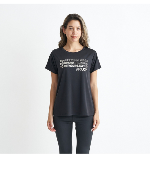 【ROXY ロキシー 公式通販】ロキシー（ROXY）【OUTLET】Roxy BE YOURSELF ウィメンズ 半袖Tシャツ フィットネス スポーツ