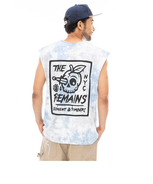 【OUTLET】ELEMENT メンズ THE REMAINS NO SLEEVE Ｔシャツ BTD 【2024年夏モデル】