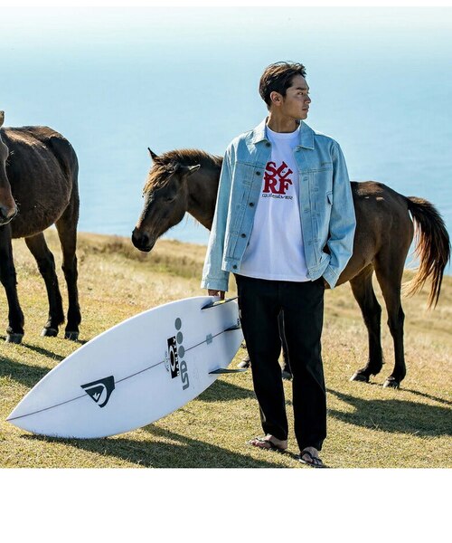OUTLET】Quiksilver QS DENIM JACKET デニムジャケット メンズ