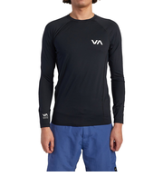 【OUTLET】RVCA SPORT メンズ 【VA SPORT】 RVCA LS RASHGUARD 長袖ラッシュガード 【2025年夏モデル】