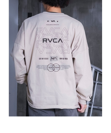 【RVCA ルーカ公式通販】ルーカ （RVCA）【OUTLET】RVCA メンズ RADIATE LT ロンＴ 【2025年春夏モデル】