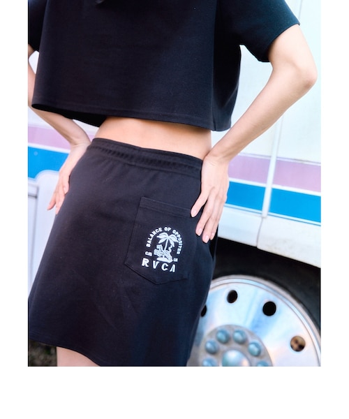 OUTLET】RVCA レディース THAT BALANCE EASY SKIRT スカート 【2025年